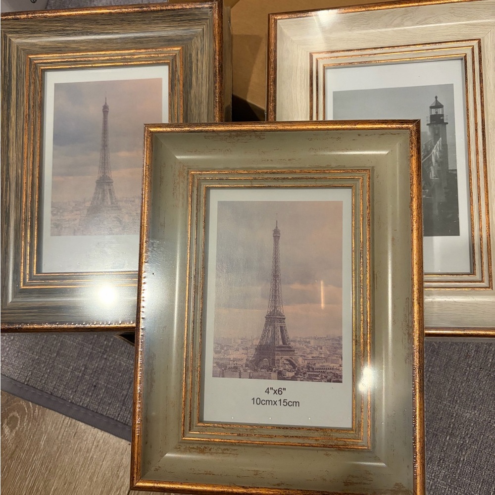 Elegant Multi-Color Picture Frame Set